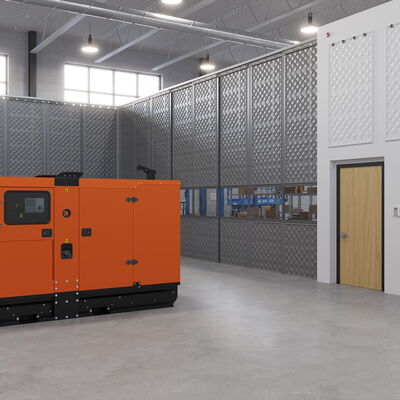 Interior Curtain Panel Sound Barrier Walls