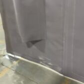close up of Acoustic Curtain Enclosure