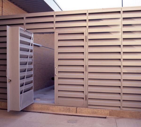 Acoustic Louver Wall And Door