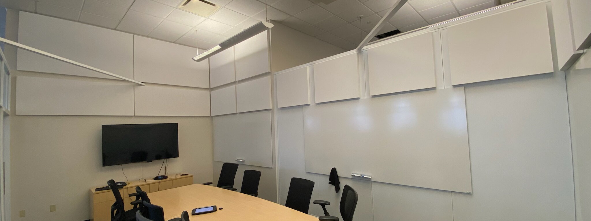 Chroma White Panels in Government Meeting Room