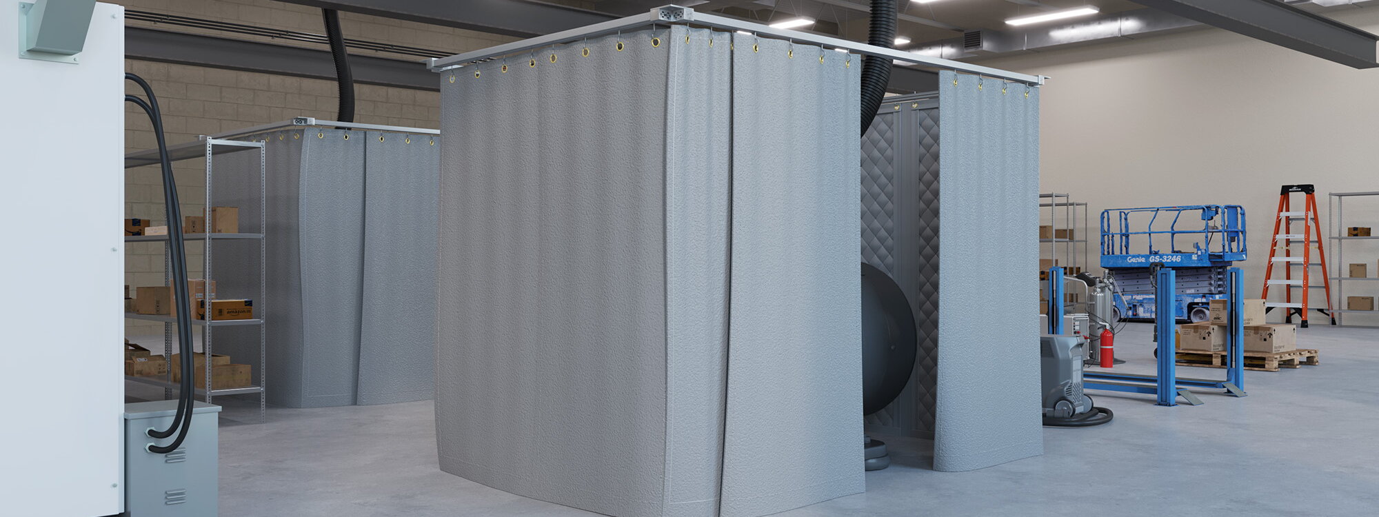 Interior Plan Acoustic Noise Enclosure
