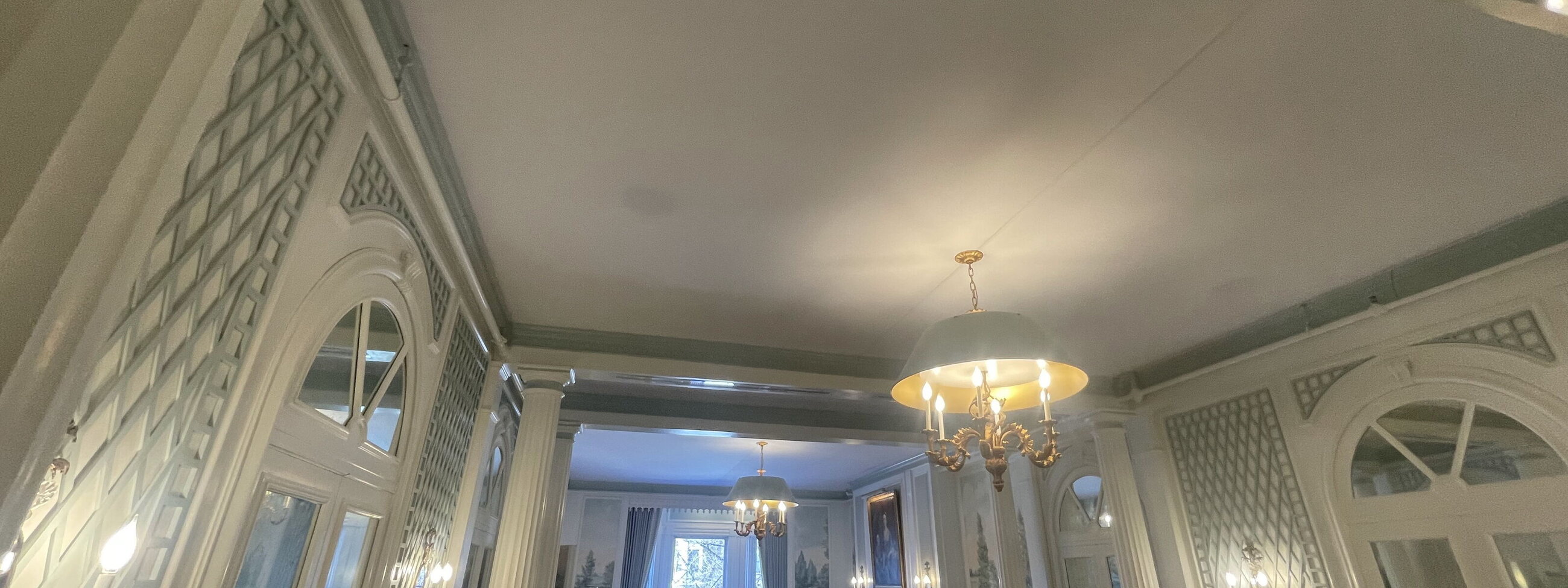 Stretch Fabric System Banquet Hall Ceiling