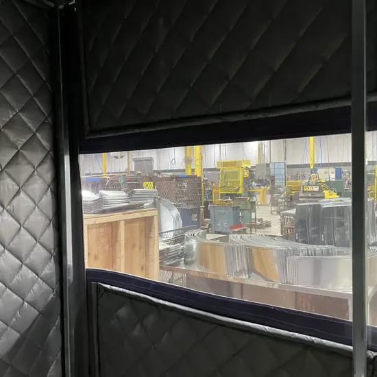 interior Acoustic Curtain Enclosure