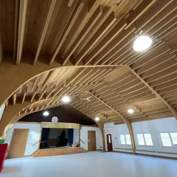Fabric Rigid Fiberglass Ceiling Baffles