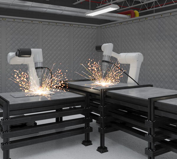 Composite Curtain Panels in Robotics