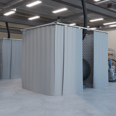 Interior Plan Acoustic Noise Enclosure