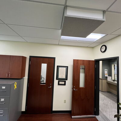 Town Hall - Door Treatment and Vent Baffle