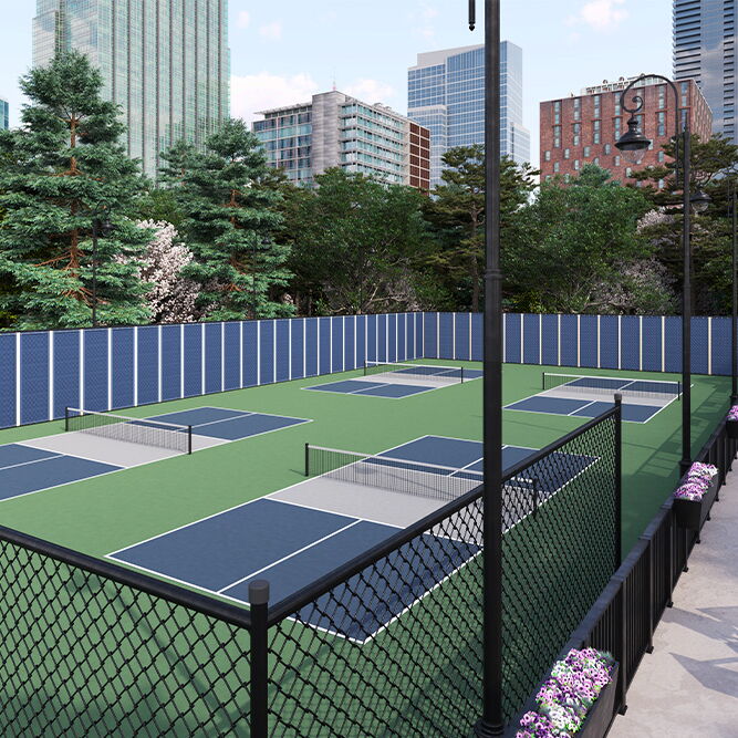 Outdoor Sports Court Noise Control