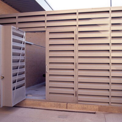 Acoustic Louver Wall And Door