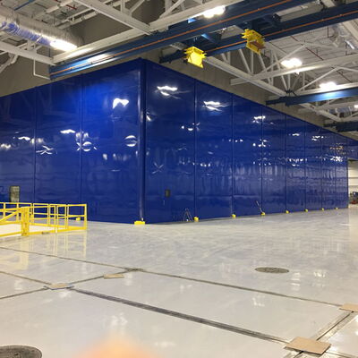 Interior Metal Barrier Composite Walls