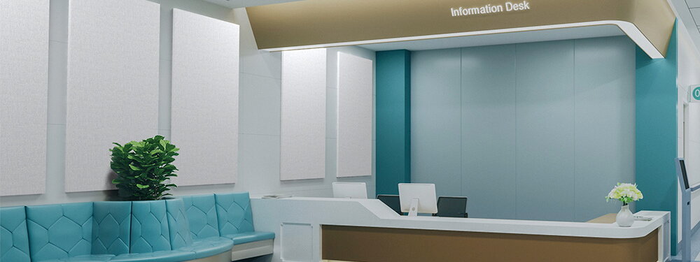 Biocore Fabric Panels in Hospital