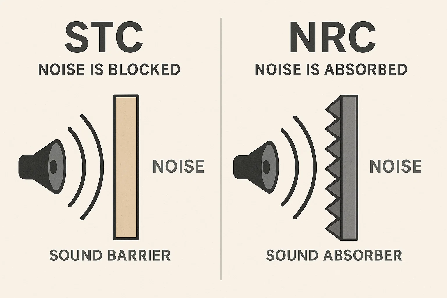 Difference Between STC and NRC Ratings