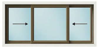 Triple Sliders Soundproof Window